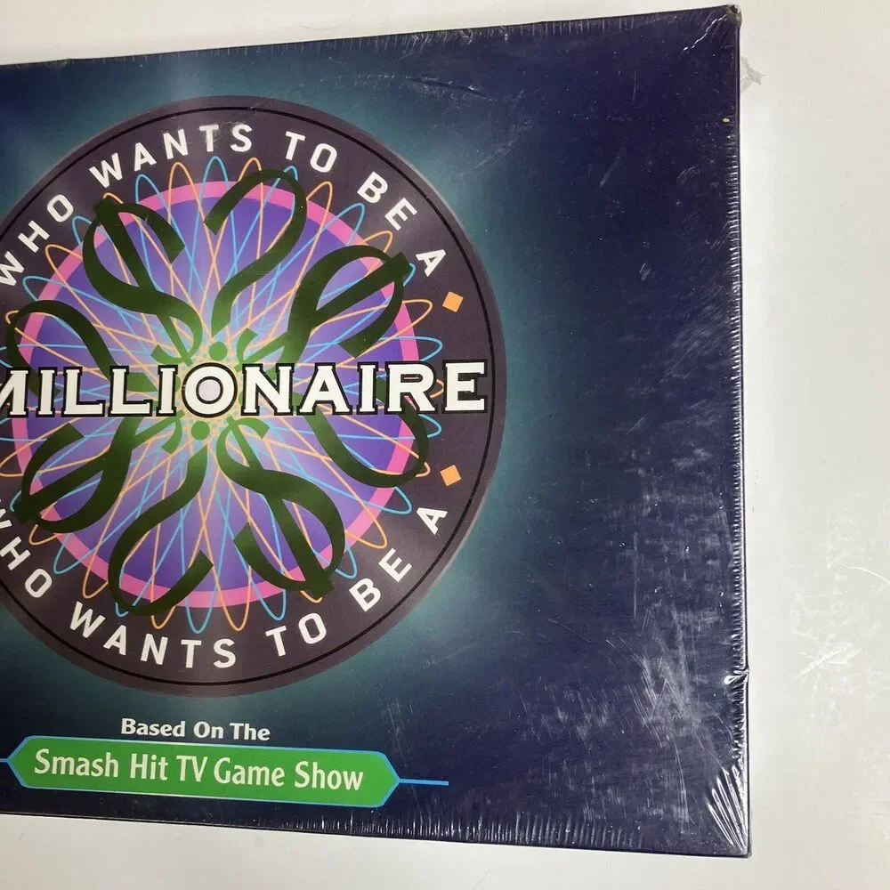 WHO WANTS TO BE A MILLIONAIRE 2000 Pressman FAMILY BOARD GAME Sealed New